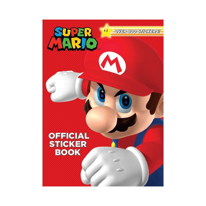 slide 1 of 1, Random House Super Mario Official Sticker Book - by Steve Foxe (Paperback), 1 ct