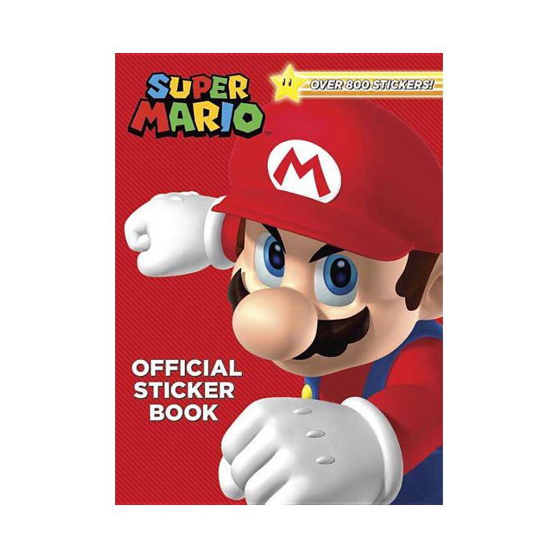 slide 1 of 1, Random House Super Mario Official Sticker Book - by Steve Foxe (Paperback), 1 ct