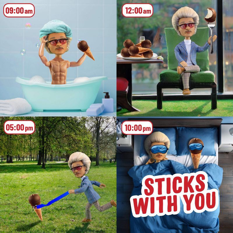 slide 4 of 14, Nestle Drumstick Mini Drums Frozen Sundae Cones Vanilla - 16.9 fl oz/20ct, 16.9 fl oz, 20 ct