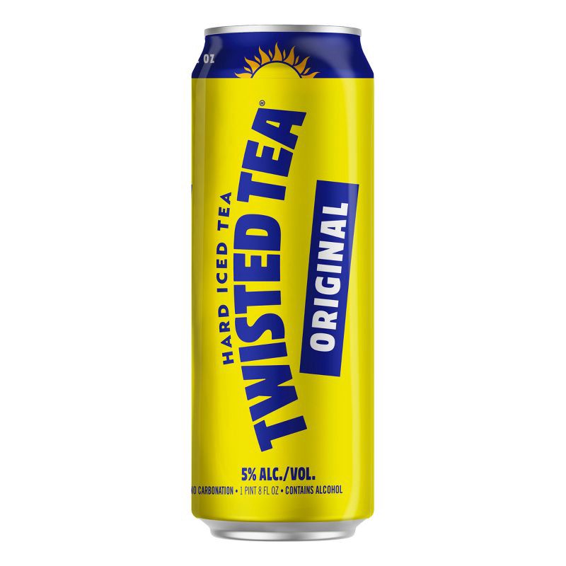 slide 1 of 7, Twisted Tea Original Hard Iced Tea - 24 fl oz Can, 24 fl oz