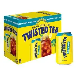 Twisted Tea Half and Half Hard Iced Tea - 12pk/12 fl oz Cans