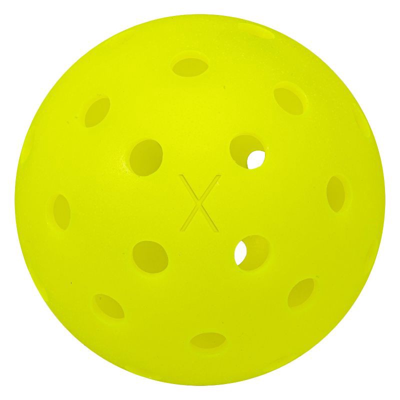 slide 6 of 7, Franklin Sports X-40 Performance Outdoor Pickleballs 3pk - Optic Yellow, 3 ct