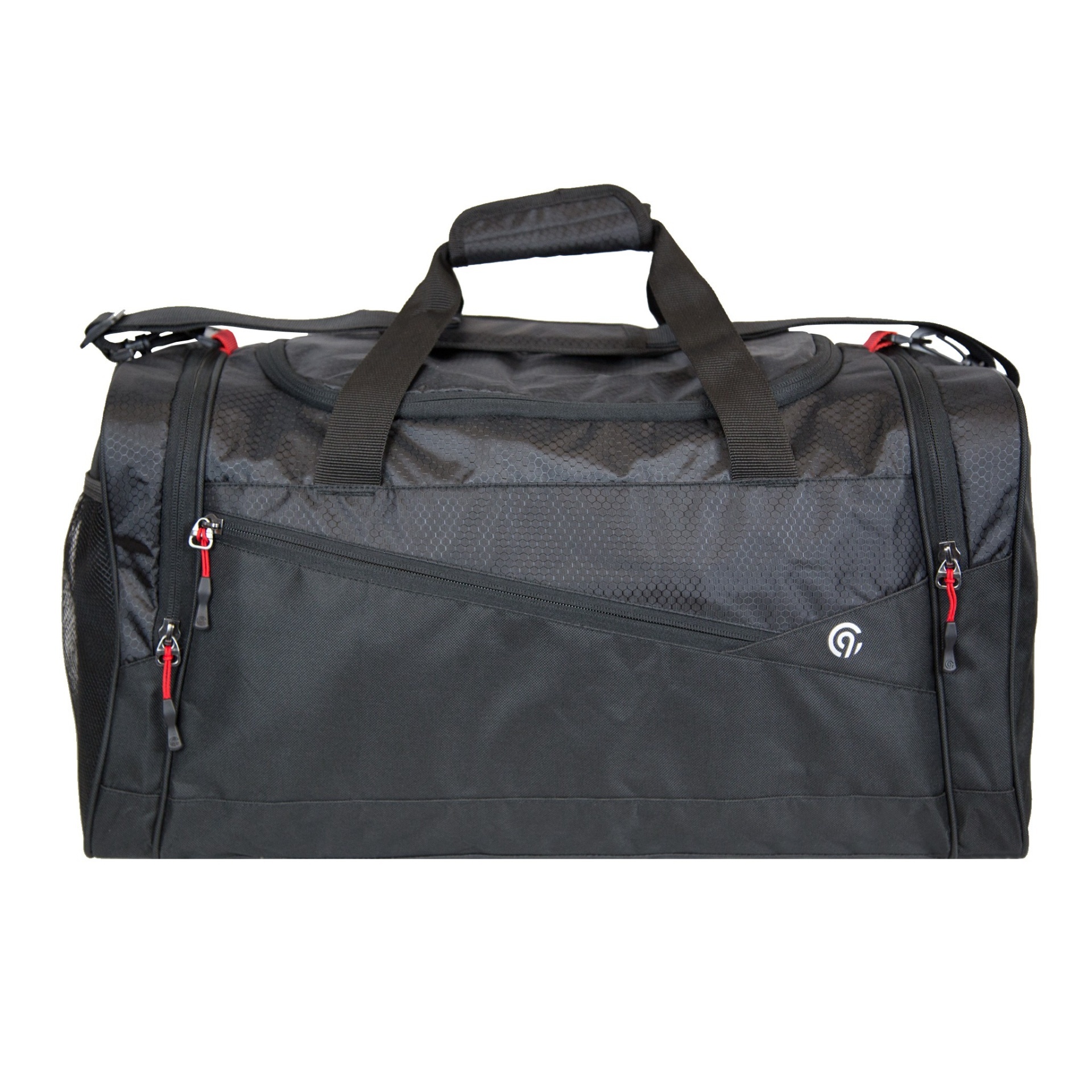 slide 1 of 7, C9 Champion Fitness Duffle - Black/Red, 22 in