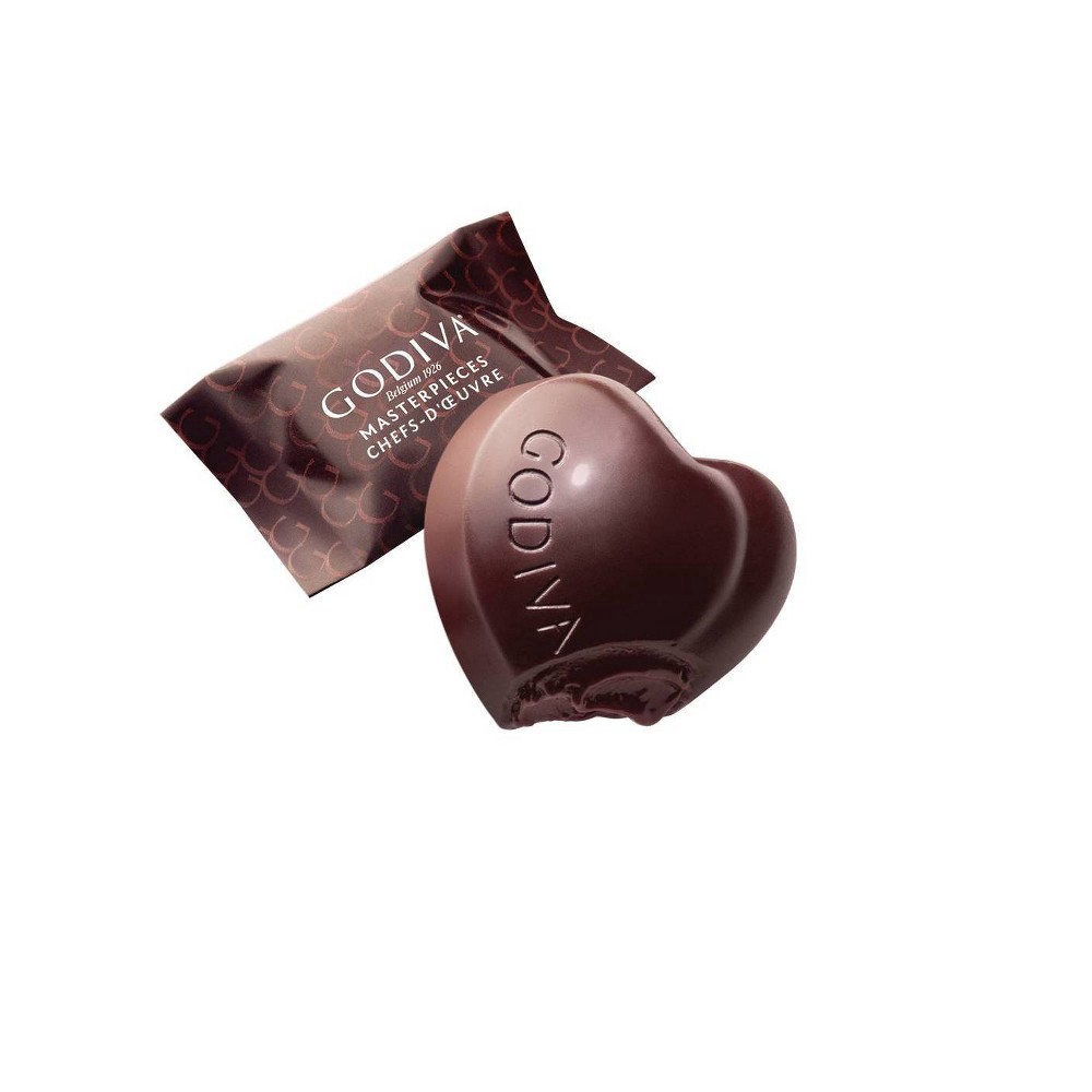 slide 3 of 3, Godiva Valentine's Day Goldmark Dark Chocolate Heart, 5.25 oz