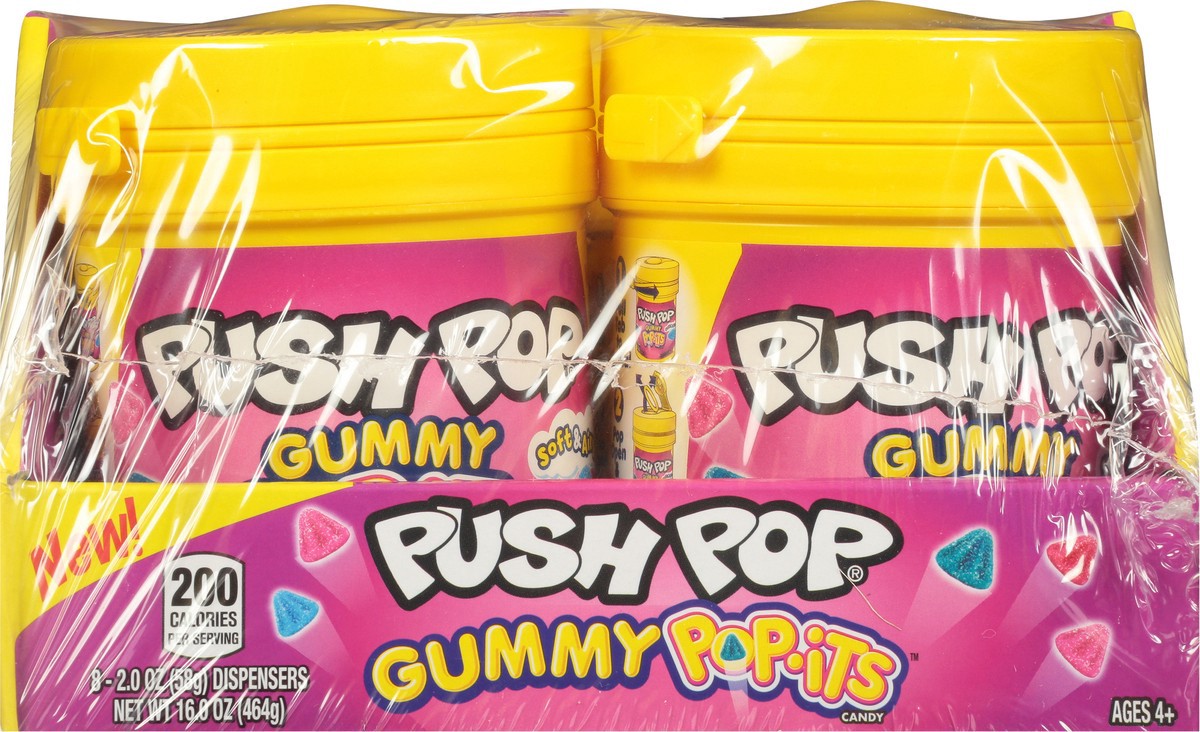 Push Pop Pop-Its Gummy Candy With Fun, 8 Count, Portable Containers - –  Winco Store