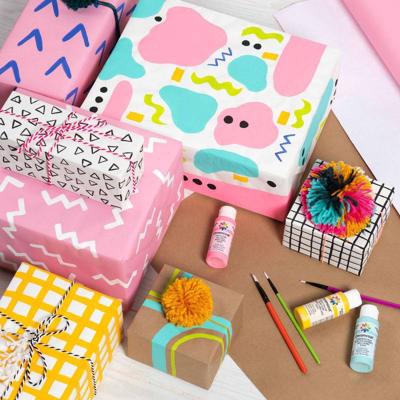 slide 2 of 5, 2 fl oz Acrylic Craft Paint Pretty Pink - Delta Ceramcoat: Non-Toxic, Low-Odor, Multi-Surface, Water-Based, Age 13+, 2 fl oz