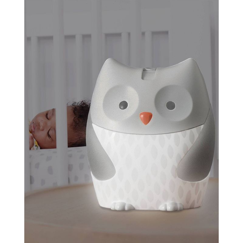 slide 10 of 12, Skip Hop Moonlight & Melodies Owl Nightlight Soother, 1 ct