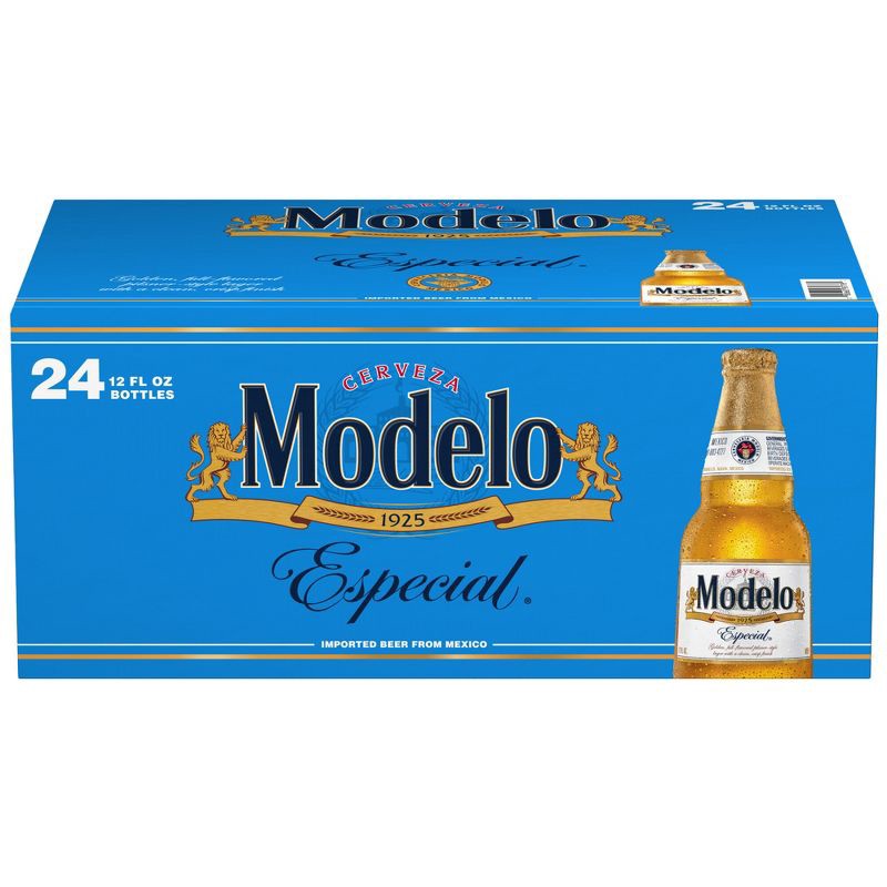 slide 10 of 11, Modelo Especial Lager Beer - 24pk/12 fl oz Bottles, 24 ct; 12 fl oz