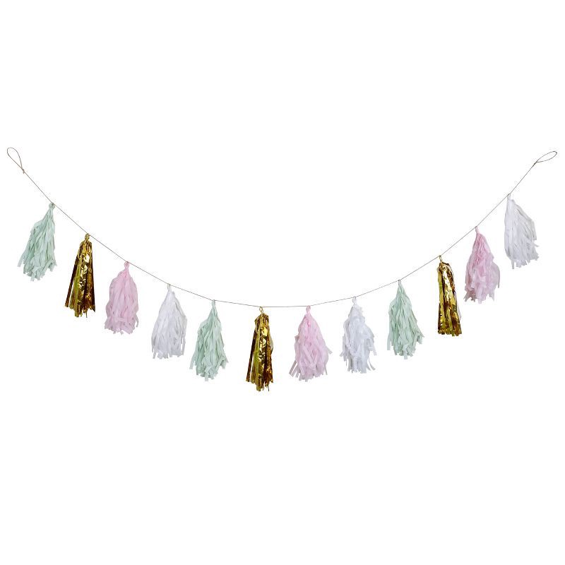 slide 1 of 3, Tassels Party Banner - Spritz™, 1 ct