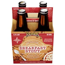 Founders Brewing Co. Founders Breakfast Stout Beer - 4pk/12 fl oz Bottles