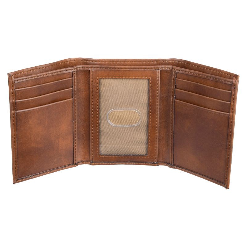 Men's Rfid Slim Trifold Wallet - Goodfellow & Co™ Brown : Target