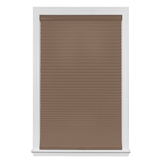 slide 6 of 6, Redi Shade Artisan Select Cordless Light Filtering Shade - Mocha, 26.5 in