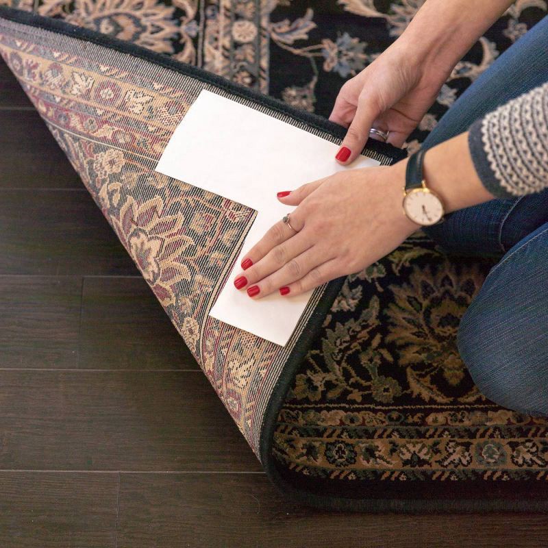 slide 6 of 8, Duck Carpet Tape Roll 1.41'x42' : Rug & Carpet Tape for Hardwood Floors, Off-White, Latex Foam Strip, 1 ct