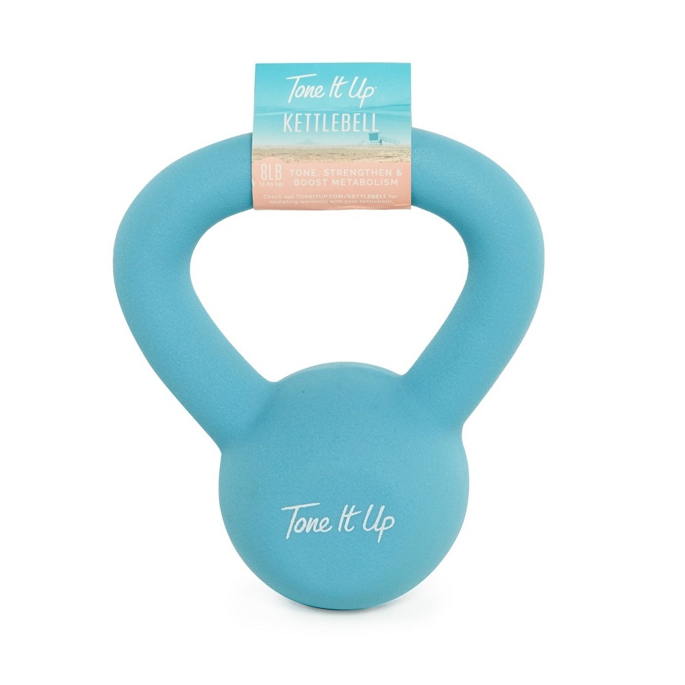 slide 3 of 3, Tone It Up Kettle Bell Sports - 8lb, 8 lb