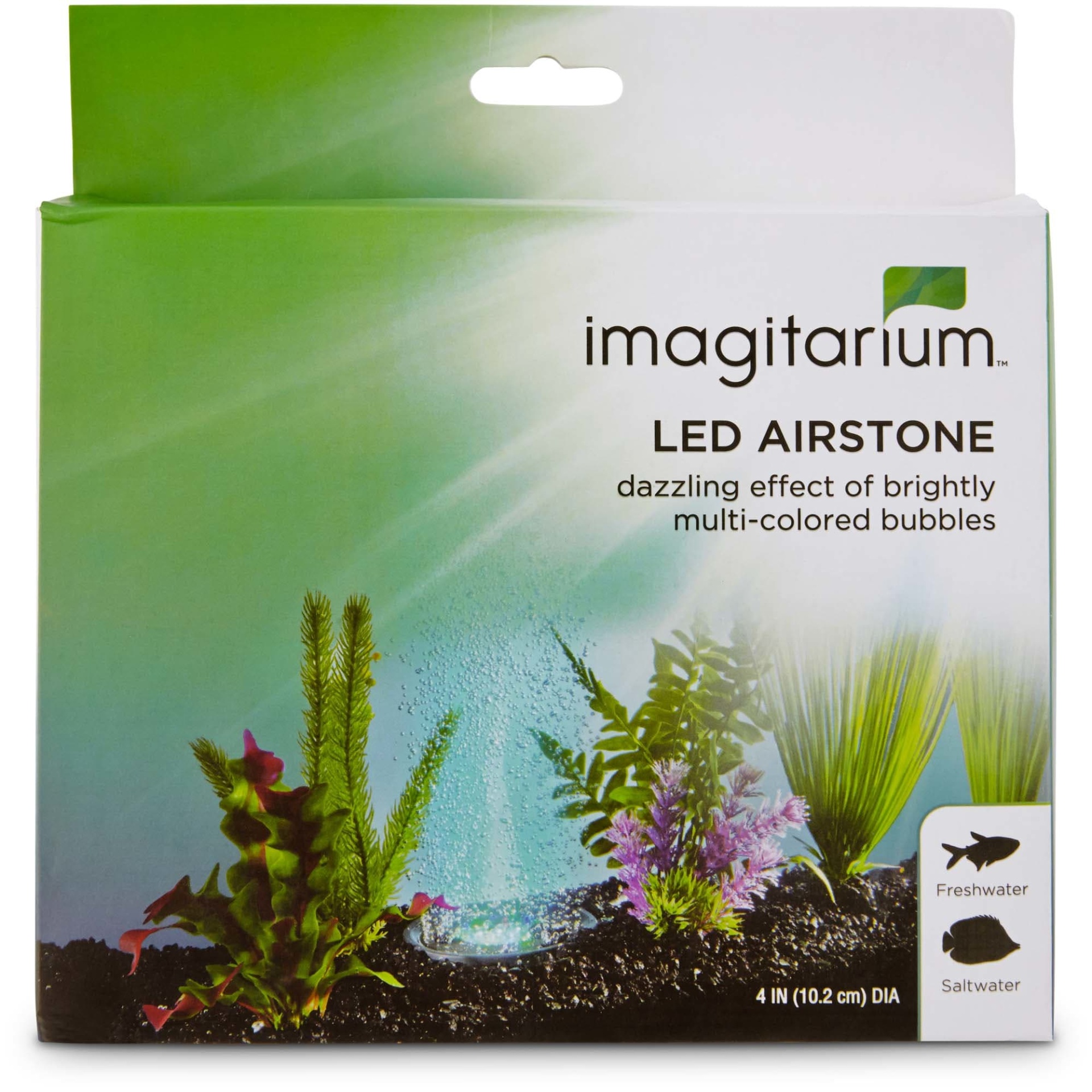 slide 1 of 1, Imagitarium LED Round Airstone, MED