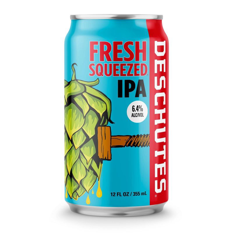 slide 5 of 6, Deschutes Brewery Deschutes Fresh Squeezed IPA Beer - 6pk/12 fl oz Cans, 6 ct; 12 fl oz