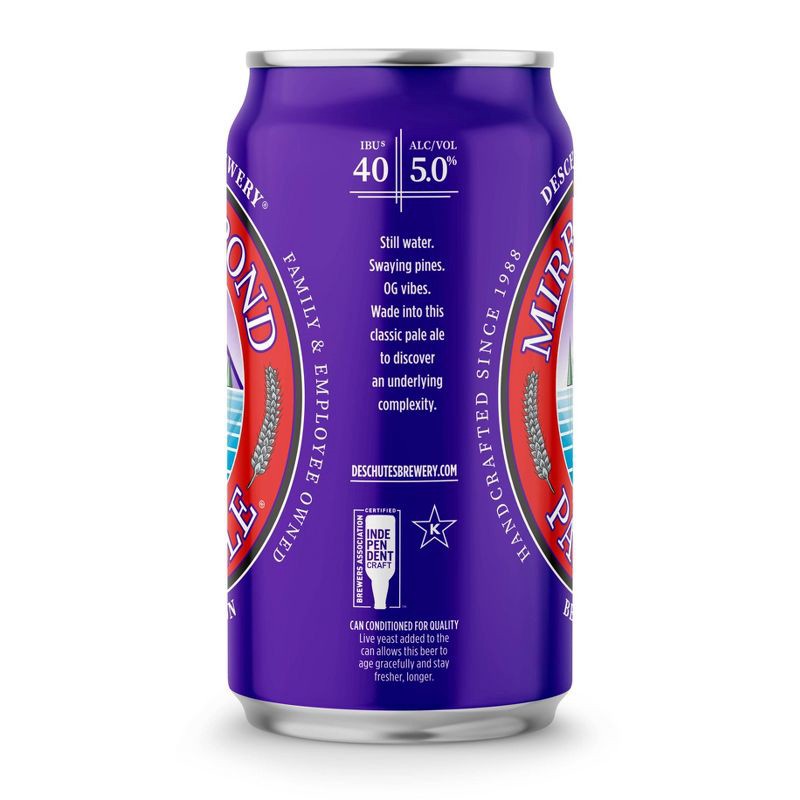 slide 3 of 6, Deschutes Brewery Deschutes Mirror Pond Pale Ale Beer - 6pk/12 fl oz Cans, 6 ct; 12 fl oz