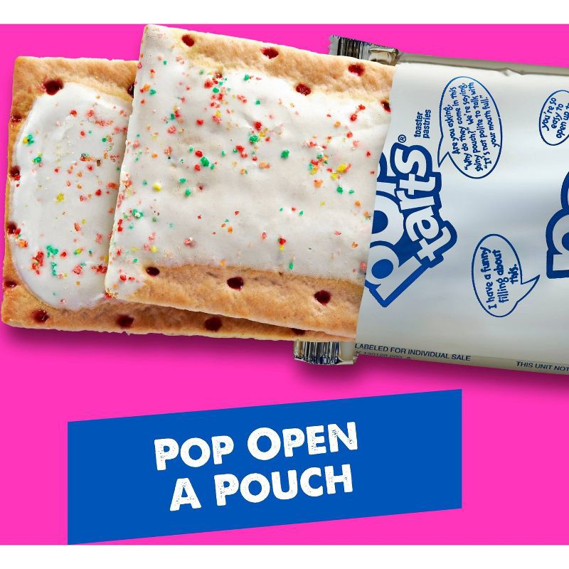 slide 6 of 11, Pop-Tarts Frosted Strawberry Pastries - 32ct / 54.1oz, 32 ct, 54.1 oz