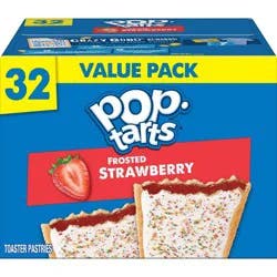 Pop-Tarts Frosted Strawberry Pastries - 32ct / 54.1oz