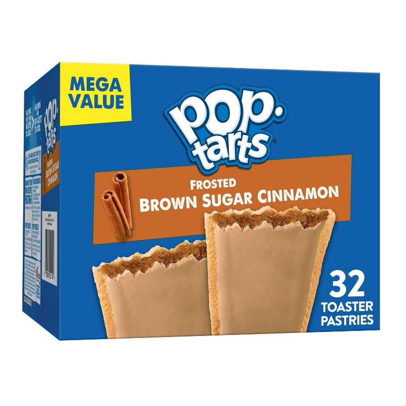 slide 1 of 10, Pop-Tarts Brown Sugar Cinnamon Pastries - 32ct / 54.1oz, 32 ct, 54.1 oz