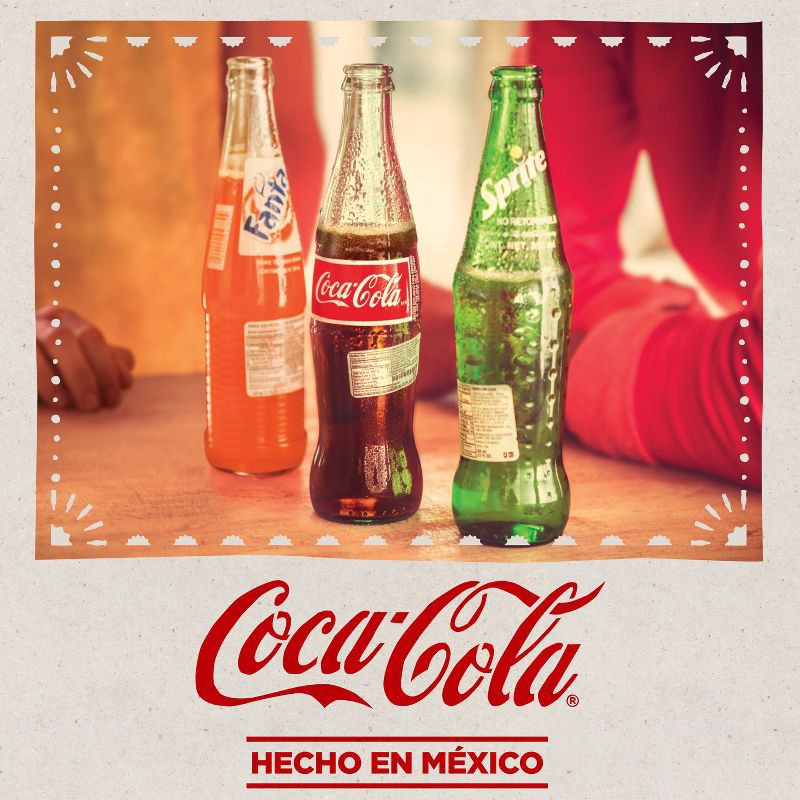 slide 2 of 6, Coca-Cola de Mexico - 4pk/12 fl oz Glass Bottles, 4 ct; 12 fl oz