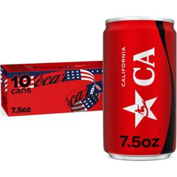 Coca-Cola Zero Sugar Soda - 10pk/7.5 fl oz Mini-Cans