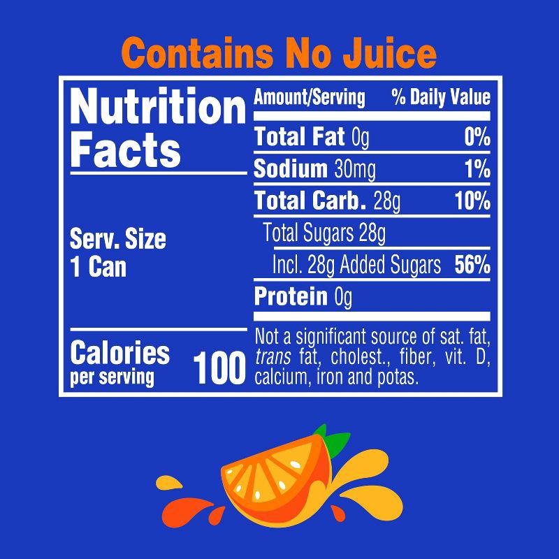 slide 5 of 6, Fanta Orange Soda - 10pk/7.5 fl oz Mini-Cans, 10 ct; 7.5 fl oz