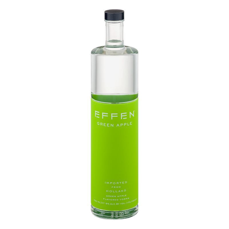 slide 2 of 5, Effen Green Apple Flavored Vodka - 750ml Bottle, 750 ml