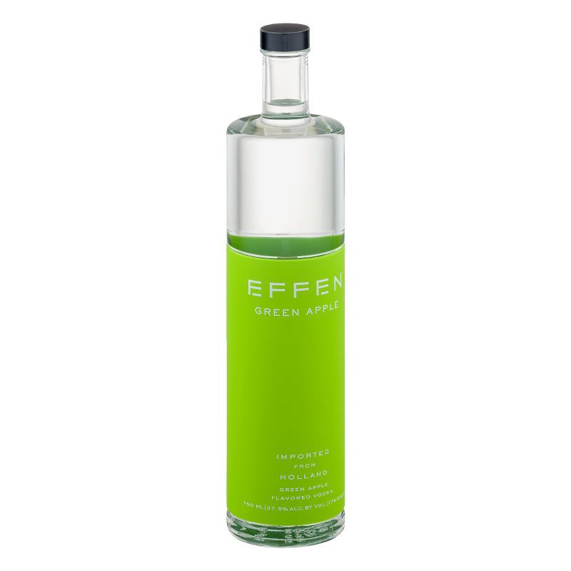 slide 3 of 5, Effen Green Apple Flavored Vodka - 750ml Bottle, 750 ml