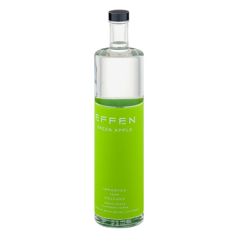 slide 4 of 5, Effen Green Apple Flavored Vodka - 750ml Bottle, 750 ml