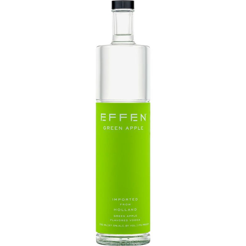 slide 1 of 1, Effen Green Apple Flavored Vodka - 750ml Bottle, 750 ml