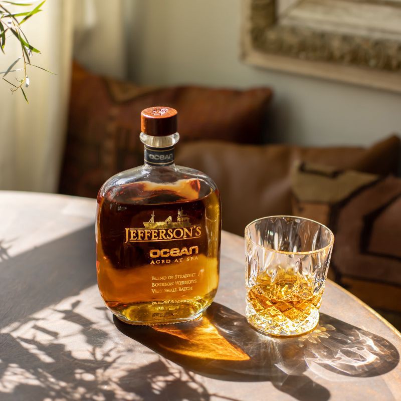 slide 8 of 12, Jefferson's Ocean Aged at Sea Bourbon Whiskey - 750ml Bottle, 750 ml