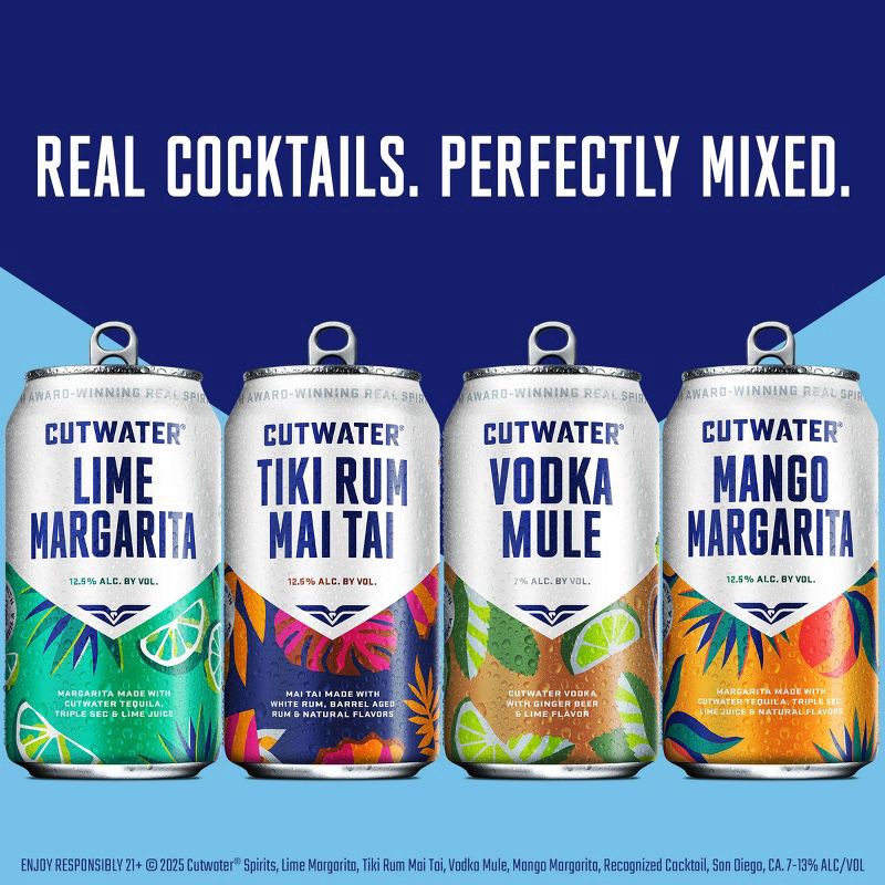 slide 6 of 8, Cutwater Spirits Cutwater Fugu Vodka Mule Cocktail - 4pk/355ml cans, 4 ct; 355 ml