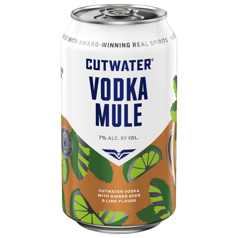 slide 10 of 12, Cutwater Spirits Cutwater Fugu Vodka Mule Cocktail - 4pk/355ml cans, 4 ct; 355 ml