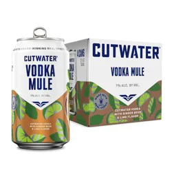 Cutwater Spirits Cutwater Fugu Vodka Mule Cocktail - 4pk/355ml cans
