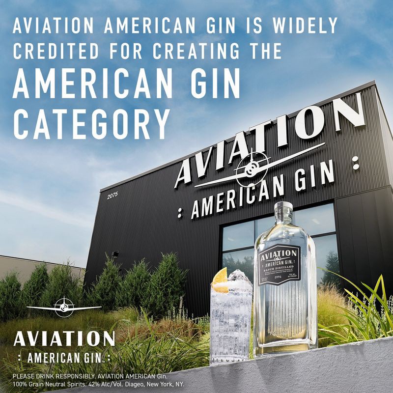 slide 3 of 9, Aviation American Gin - 750ml Bottle, 750 ml