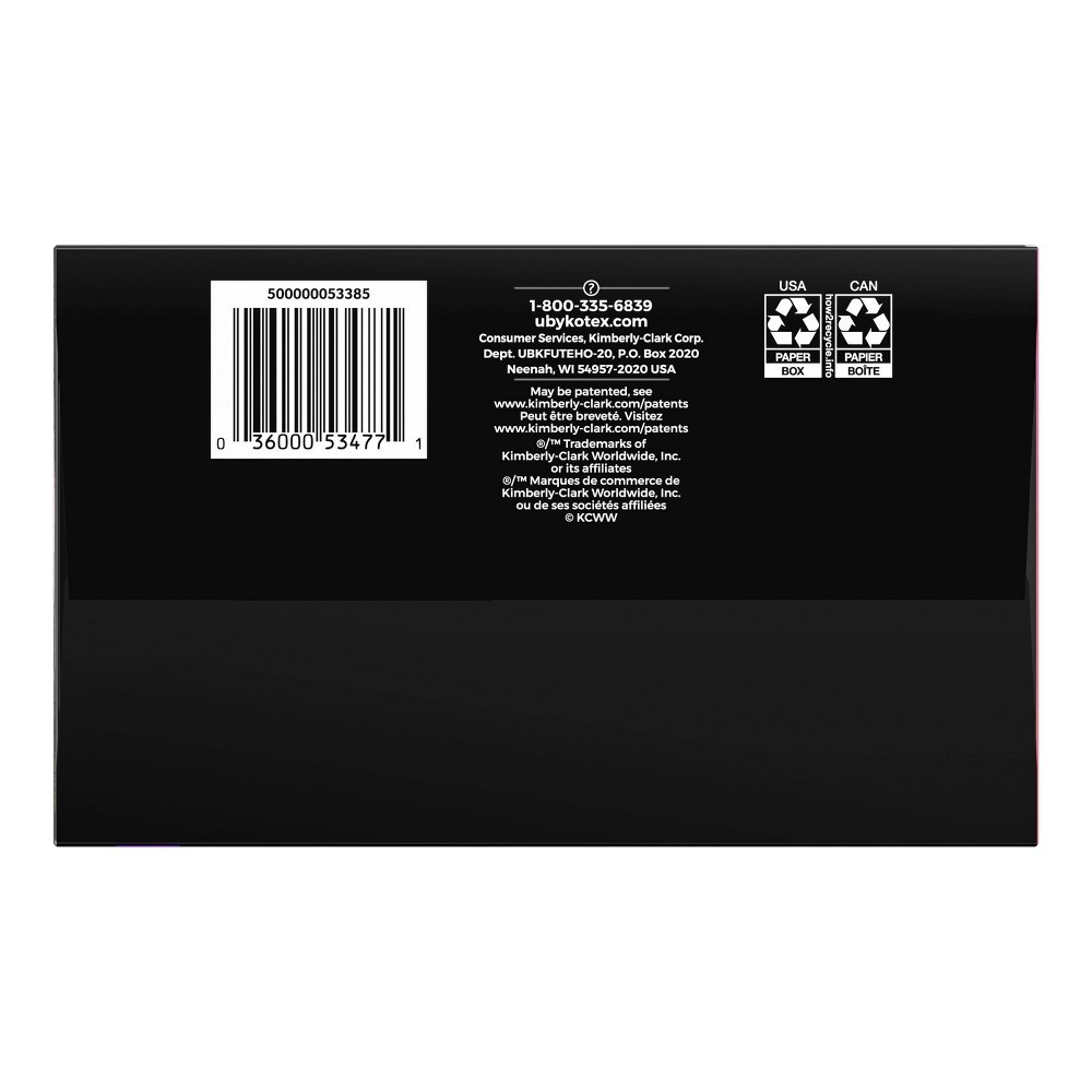 slide 5 of 8, U by Kotex AllNighter Ultra Thin Overnight Fragrance Free Pads with Wings - Extra Heavy - Unscented - 20ct, 20 ct