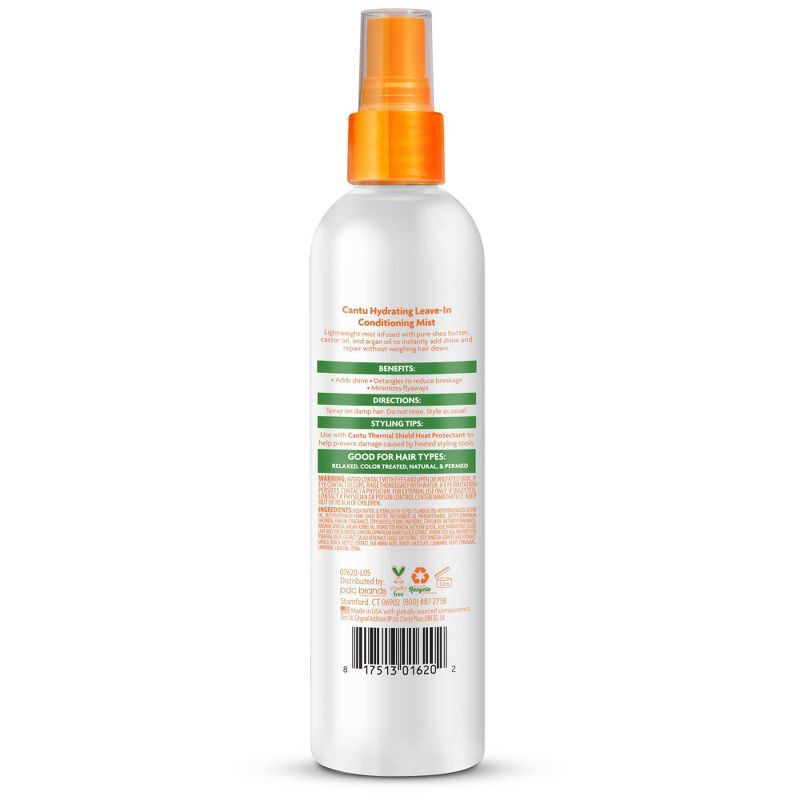 slide 2 of 6, Cantu Hydrating Leave-in Conditioning Mist - 8 fl oz, 8 fl oz