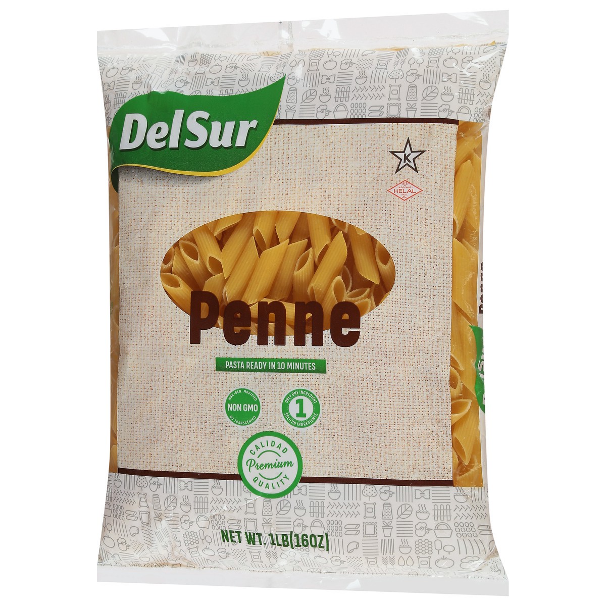slide 10 of 11, Del Sur Penne 1 lb, 0.1 lb