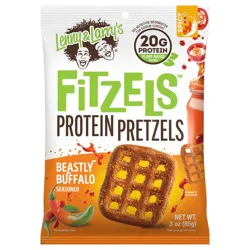 Lenny & Larry's Fitzels Protein Pretzels Beastly Buffalo - 3oz