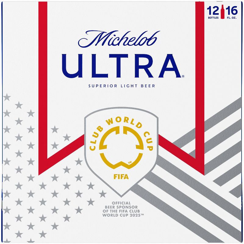 slide 9 of 13, Michelob ULTRA Superior Light American Lager Beer - 12pk/16 fl oz Bottles, 12 ct; 16 fl oz