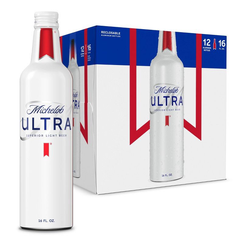 slide 1 of 13, Michelob ULTRA Superior Light American Lager Beer - 12pk/16 fl oz Bottles, 12 ct; 16 fl oz