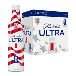 Michelob ULTRA Superior Light American Lager Beer - 12pk/16 fl oz Bottles