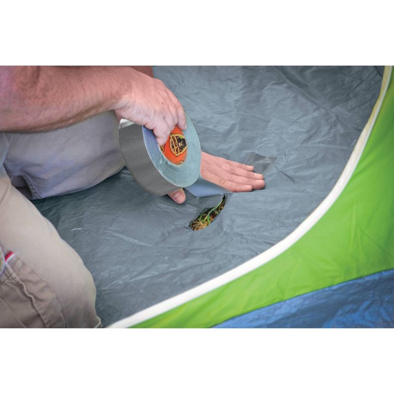 slide 4 of 4, Gorilla 10 yard Duct Tape Silver: Heavy Duty Industrial Adhesive, 1.88" Width, 30' Length, 1 ct