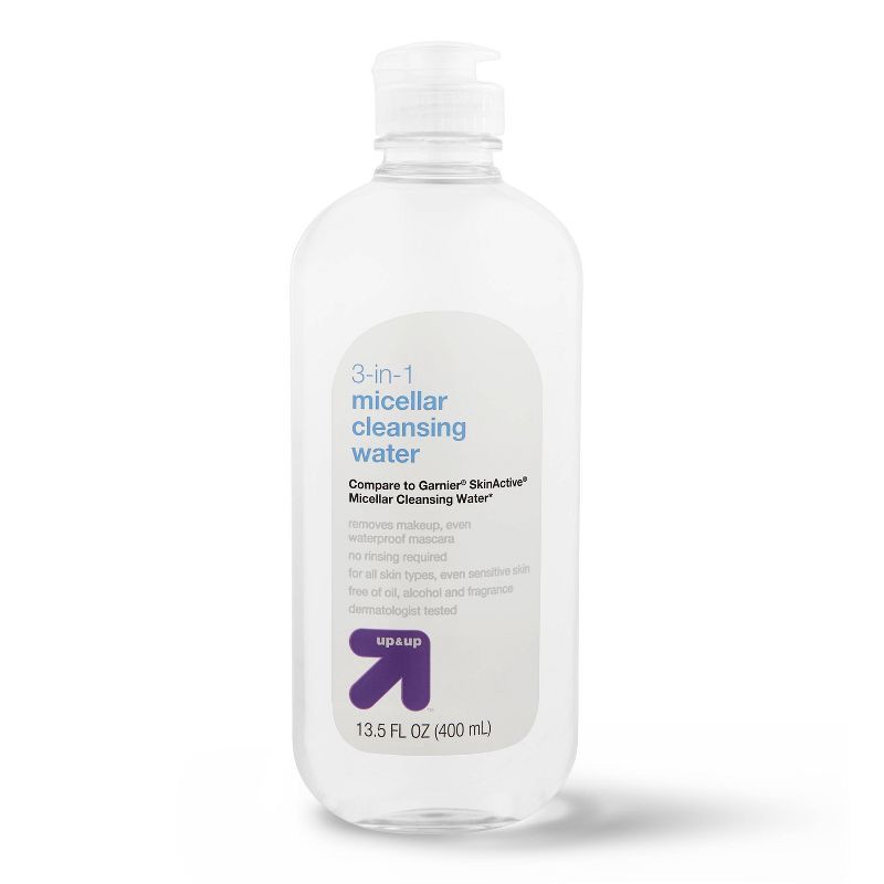 slide 1 of 3, All In One Micellar Cleansing Water - 13.5 fl oz - up & up, 13.5 fl oz
