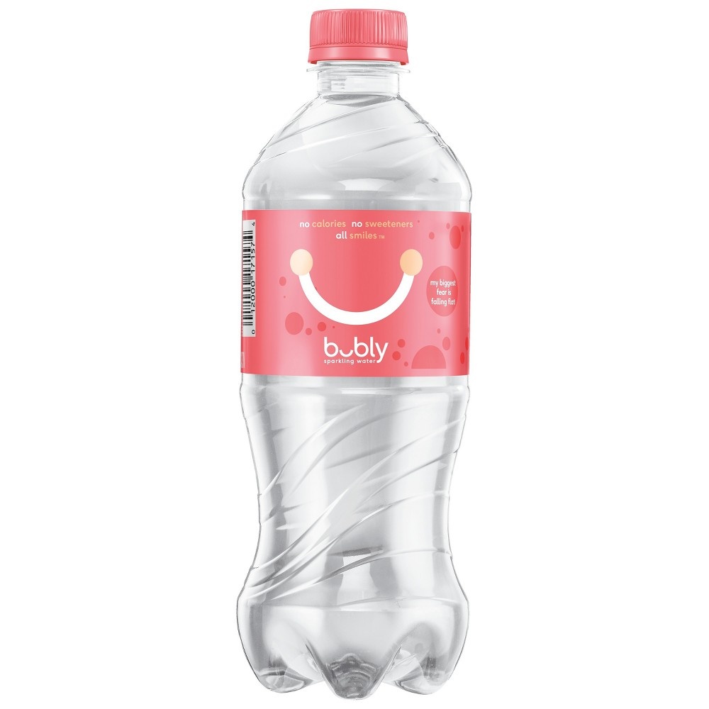 slide 2 of 3, bubly Grapefruit Enhanced Water Bottle, 20 fl oz