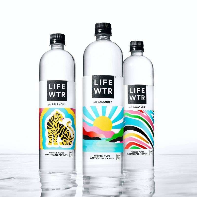 slide 4 of 8, LIFEWTR Enhanced Water - 20 fl oz Bottle, 20 fl oz