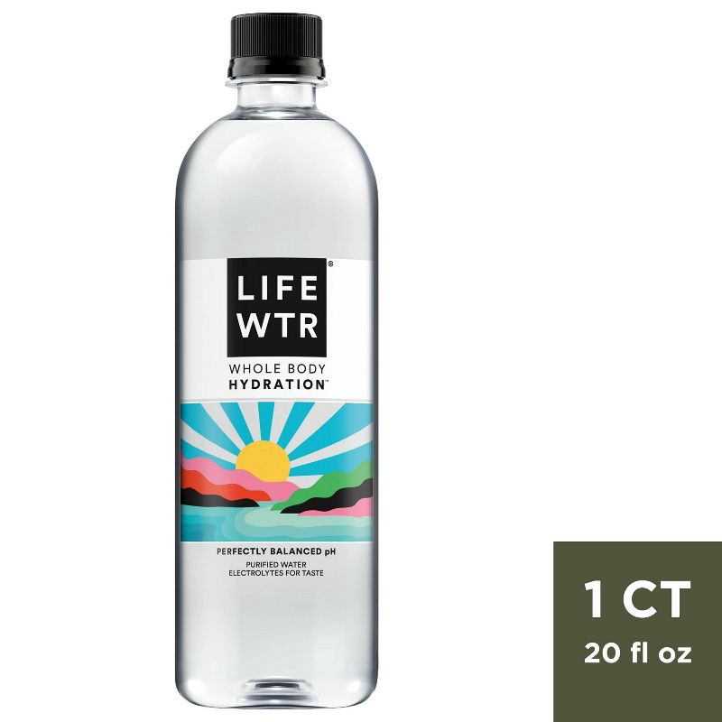 slide 1 of 8, LIFEWTR Enhanced Water - 20 fl oz Bottle, 20 fl oz