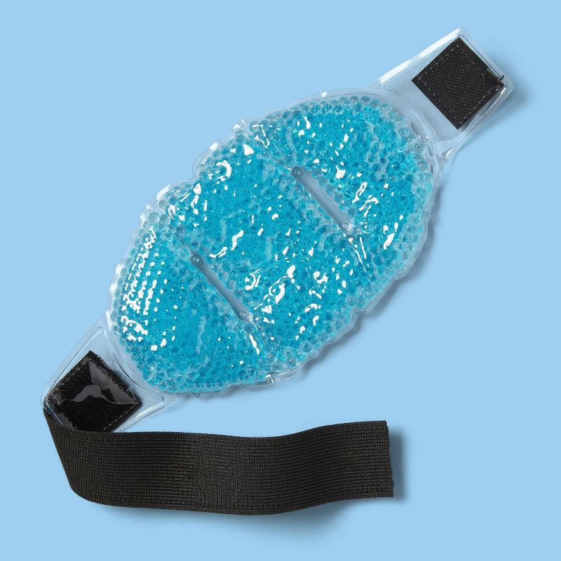 slide 2 of 3, Hot + Cold Gel Bead Sports Wrap with Strap - up&up™, 1 ct