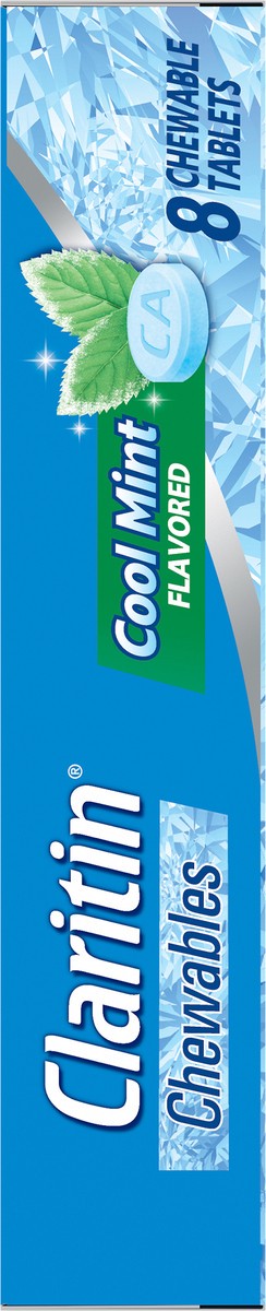 slide 8 of 9, Claritin Chew Cool Tabs 10Mg, 8 ct